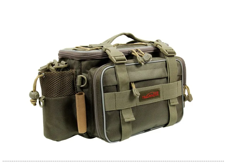 Tsurinoya сумка для рыбалки привлекательная сумка рюкзак 40*15*19 см 600D Многофункциональный брезент сумки с YKK zip