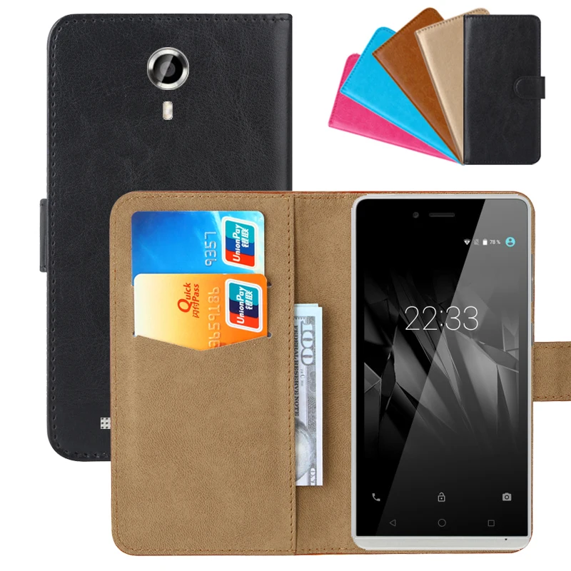 

Luxury Wallet Case For Micromax Bolt Q354 PU Leather Retro Flip Cover Magnetic Fashion Cases Strap