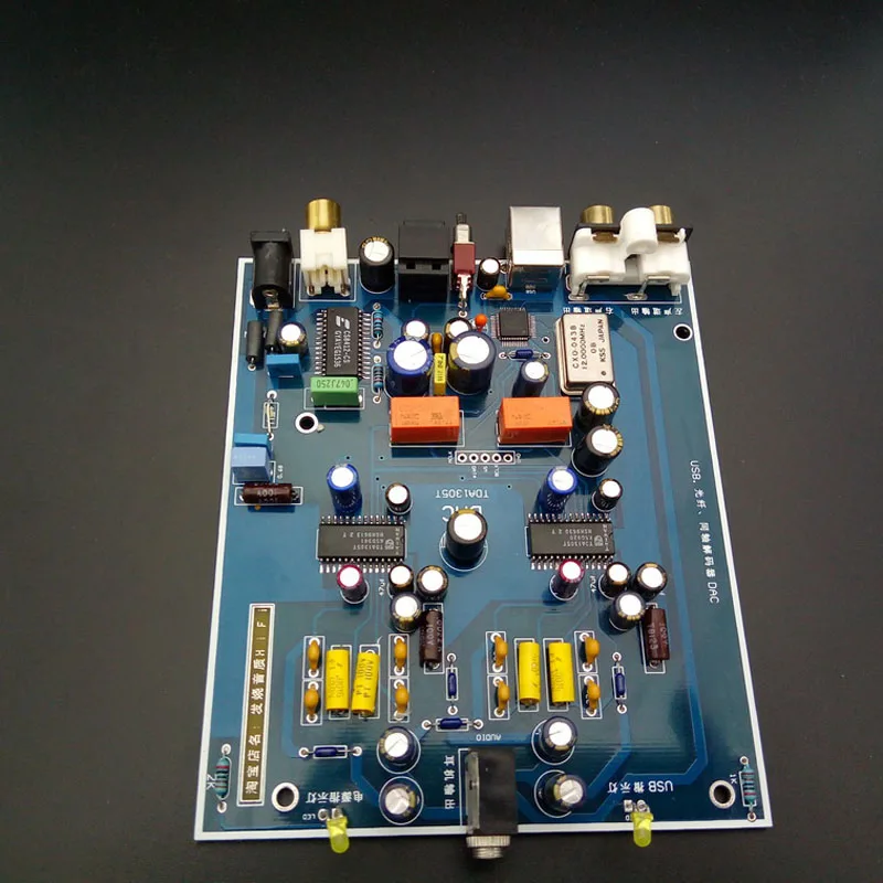 USB декодер Lusya DAC коаксиальный OTG Двойная параллельная TDA1305T внешняя звуковая карта