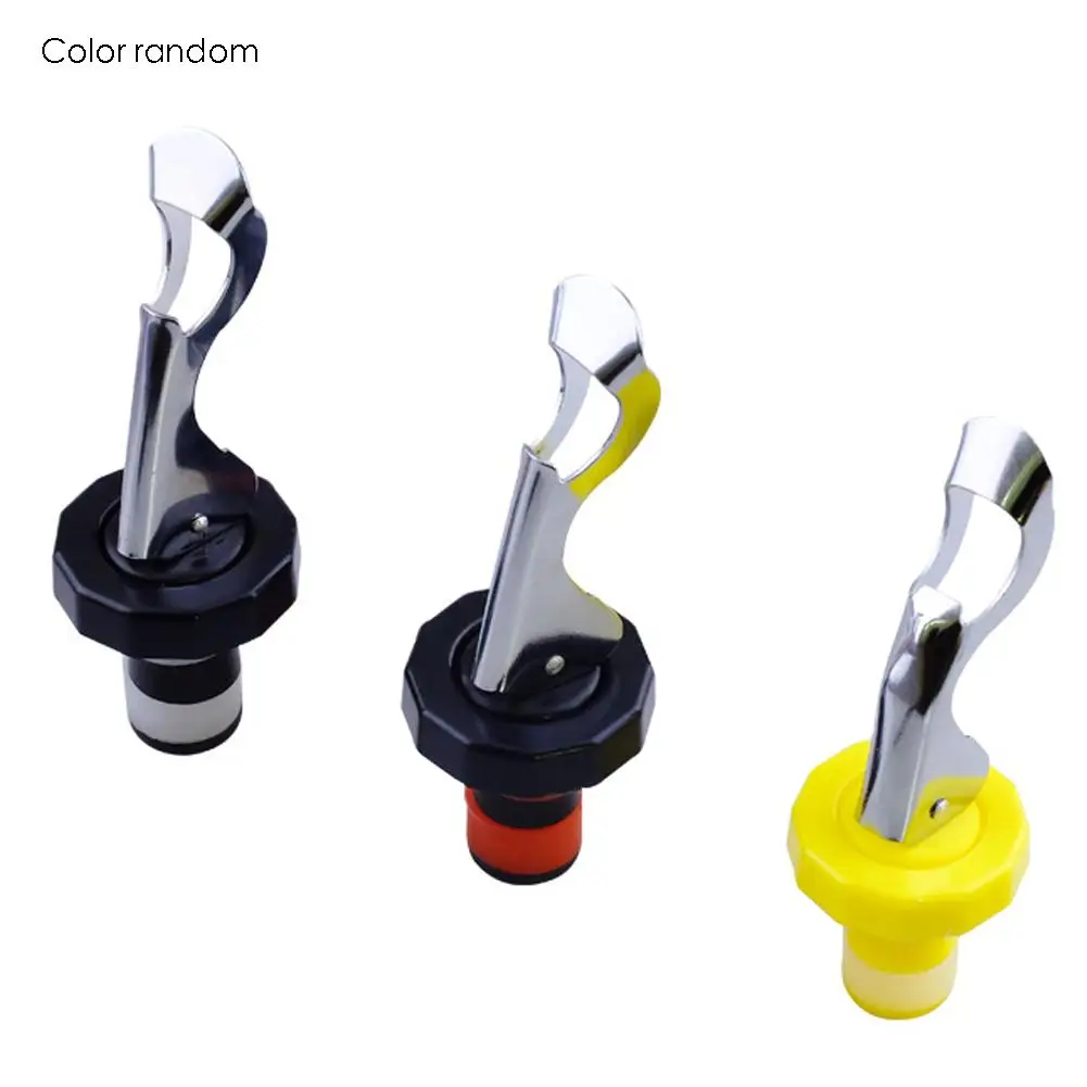 

1Pcs Random Color Durable Silicone Wine Bottle Stoppers Beer Wine Cork Plug Bottle Cover Vacuum Sealed Bottle Stopper