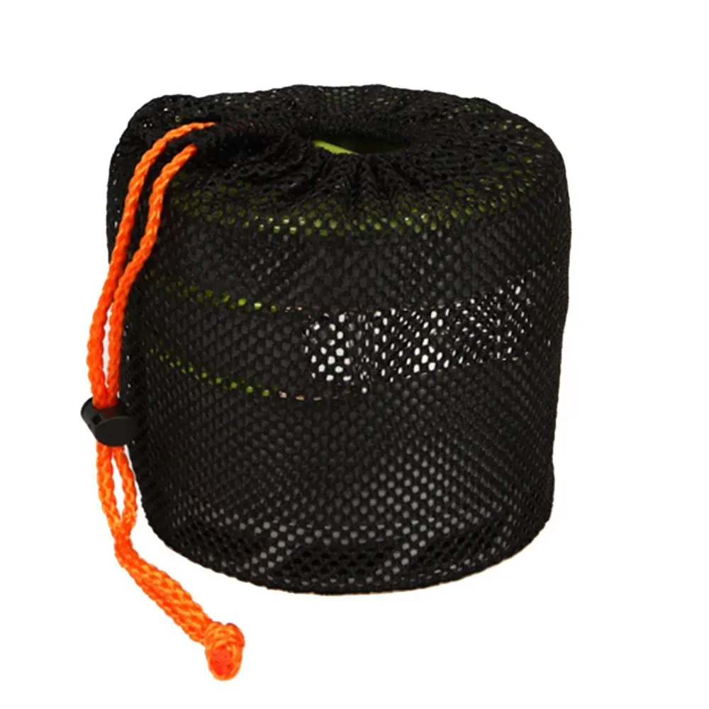 1,2 L utensilios de cocina de Camping olla de exterior Intercambiador de Calor portátil recoger aluminio anodizado para 1-2 personas