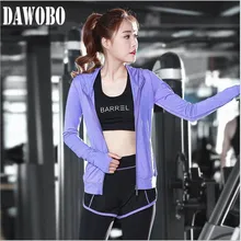 Осенне-зимний костюм с длинным рукавом и капюшоном для йоги, спортивный костюм, комплект для фитнеса и тренировок, женские костюмы для гимнастики