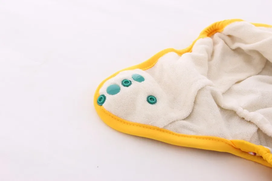 JinoBaby натуральный подгузники из бамбуковой ткани один размер карман пеленки водонепроницаемый подгузник для новорожденных до 15 кг