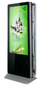 شراء42 47 55 65 بوصة Rf شاشة تعمل باللمس المزدوج Led Lcd TFT مزدوجة الوجهين HDMI 1080p شاشة كاميرا مراقبة عرض التلفزيون الرقمية الطوطم لافتات