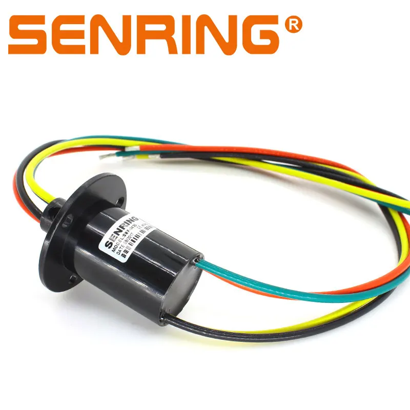

High Power Current Slip Ring OD 12.5mm 22mm 30mm with 5A/10A/30A High Current 2 3 4 6 8 12 Channels Rotary Union Sliprings