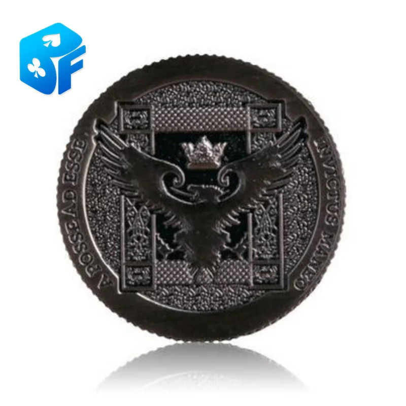 

Ellusionist Artifact Coin - Rev 2 - One Dollar Size -silver - Magic Tricks