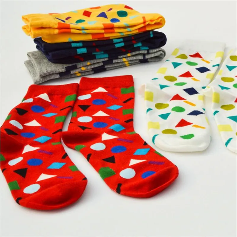 Магазин Crazy Fly Happy Socks Женские Мужские Классные брендовые модные хлопковые носки