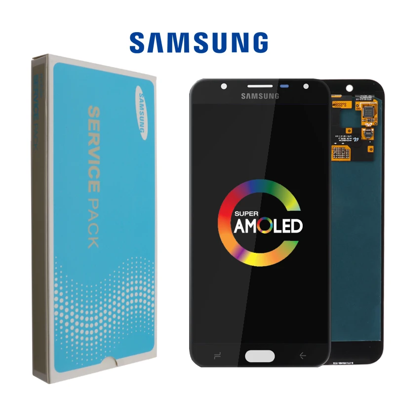 

ORIGINAL 5.5'' LCD for Samsung Galaxy J7 Duos 2018 J720 LCD Display Touch Screen Digitizer Digitizer Assembly Repalcement Parts