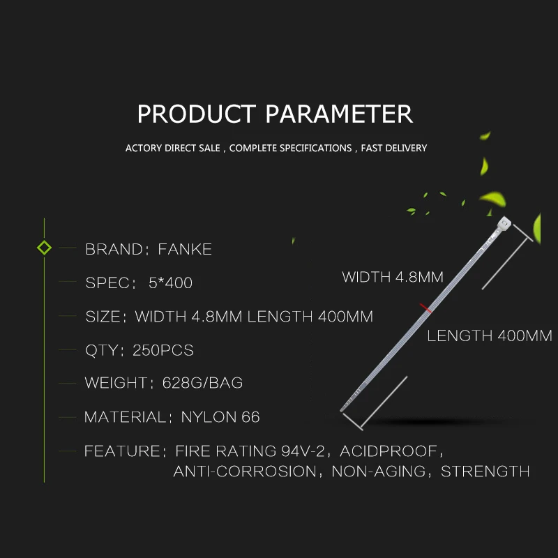qualidade 4.8mm cor preta padrão nacional auto-travamento
