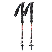 Pioneer 2 шт/комплект 195 г/шт. углеродного волокна внешний быстрый замок со внутренним, вращающимся затвором телескоп для экскурсий в горы палка палки для скандинавской ходьбы