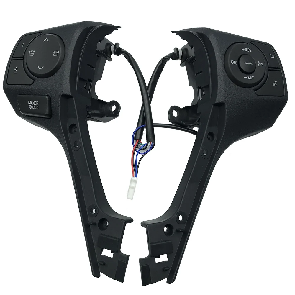 

Original Buttons Bluetooth Phone Steering Wheel Audio Control Button For TOYOTA Corolla RAV4 Car Styling
