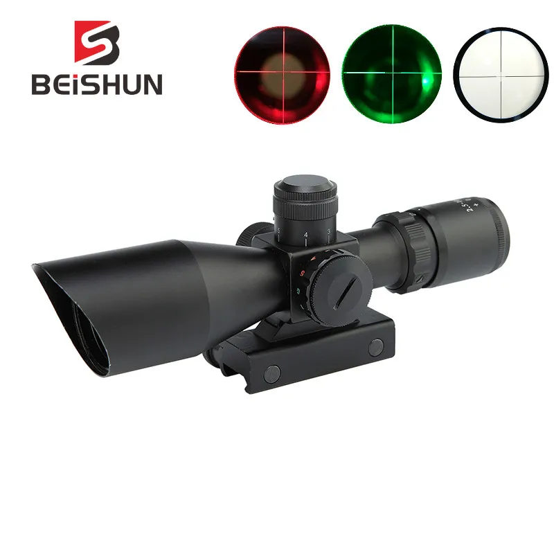 

Tactical 2.5-10x40 Rifle Scope Sight with Illuminated Mil-dot Crosshair for Hunting Rifle Free shipping