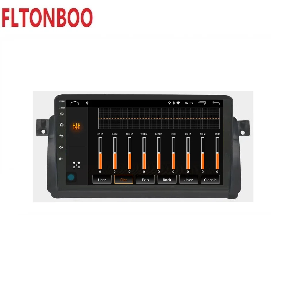 Discount 9 inch full touch Android 9 car radio player for  bmw  E46 M3 ,Canbus,bluetooth,steering wheel,16GB  gps navigation 2