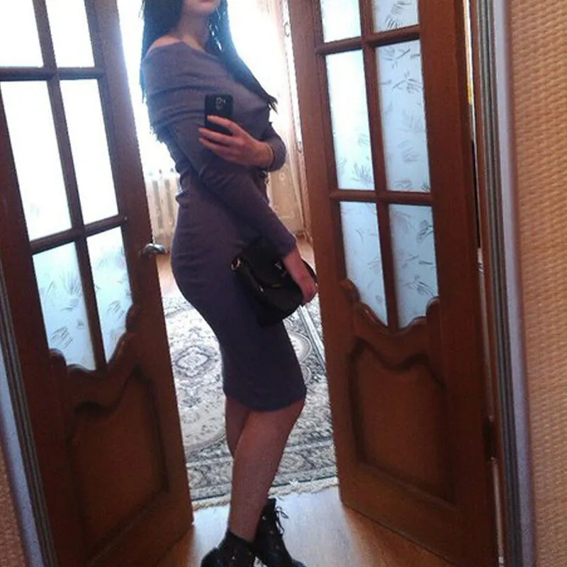 slash-neck-dress