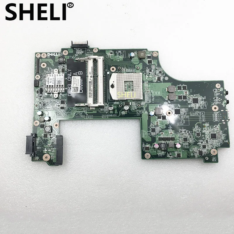  SHELI FOR DELL CN-0GKH2C GKH2C Laptop Motherboard Inspiron 17R N7010 DA0UM9MB6D0 HM57 System Board 