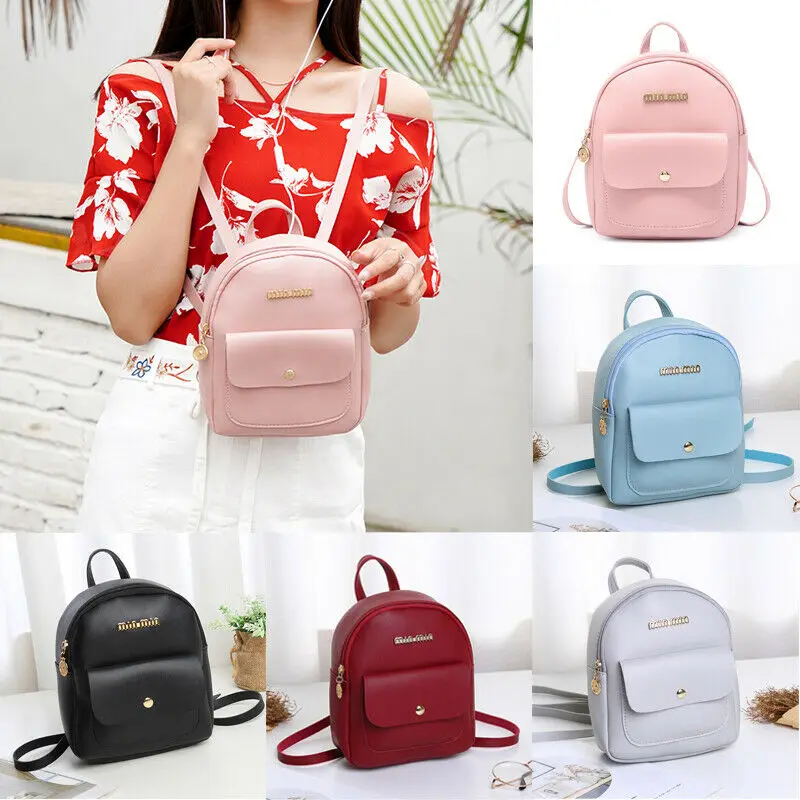 

Frauen Mдdchen Mini Rucksack Top Female Backpack Women Fashion Lady Shoulders Small Backpack Letter Purse Mobile Phone Bag