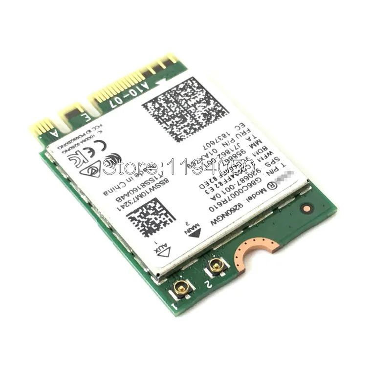 Двухдиапазонная Беспроводная-AC 9260NGW INTEL 9260NGW INTEL 9260 NGFF 1,73 Гбит/с 802.11ac WiFi карта+ Bluetooth NGFF 2,4G/5G игровая W