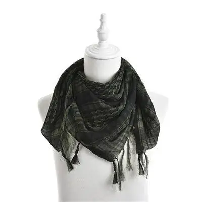 

2018 Winter Warm Scarf Women Men Fashion Shawl Long Scarf Checkered Arab Grid Neck Keffiyeh Palestine Scarf Wrap 5 Color