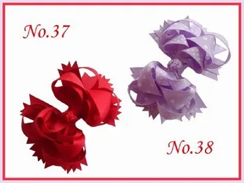 

100 BLESSING Good Girl Boutique 4.5"A- Funky Hair Bow Clip 92 Styles