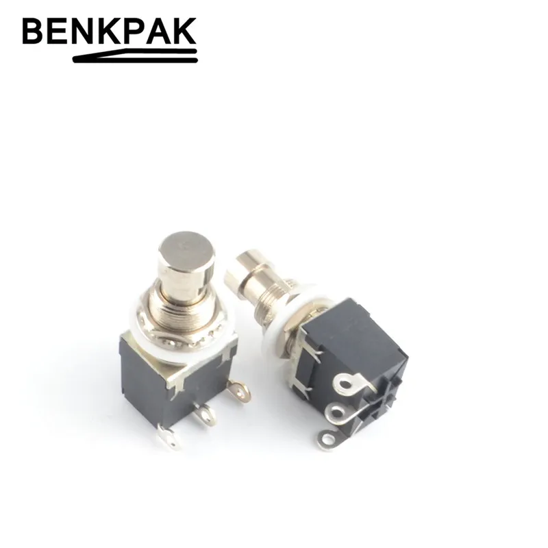 Latching type maintained SPDT Guitar Effects Stompbox Foot Pedal Switch