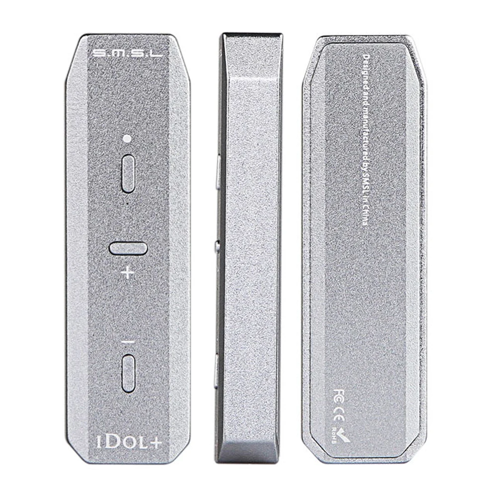 SMSL IDOL+ мини-усилитель для наушников USB аудио портативный DAC аудио MAX97220A подходит для большинства наушников Micro USB 24 бит/192 кГц