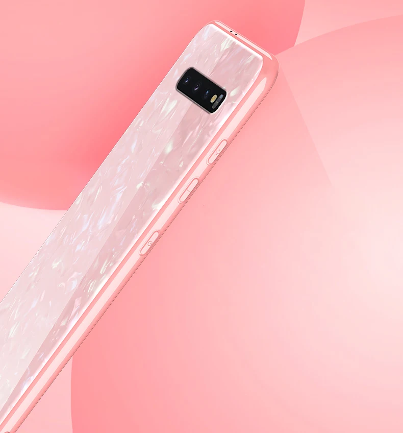 Роскошный Мраморный чехол для samsung Galaxy S10 S8 S9 Plus S10e охлаждающий яркий чехол из закаленного стекла для телефона для samsung Note 9 8