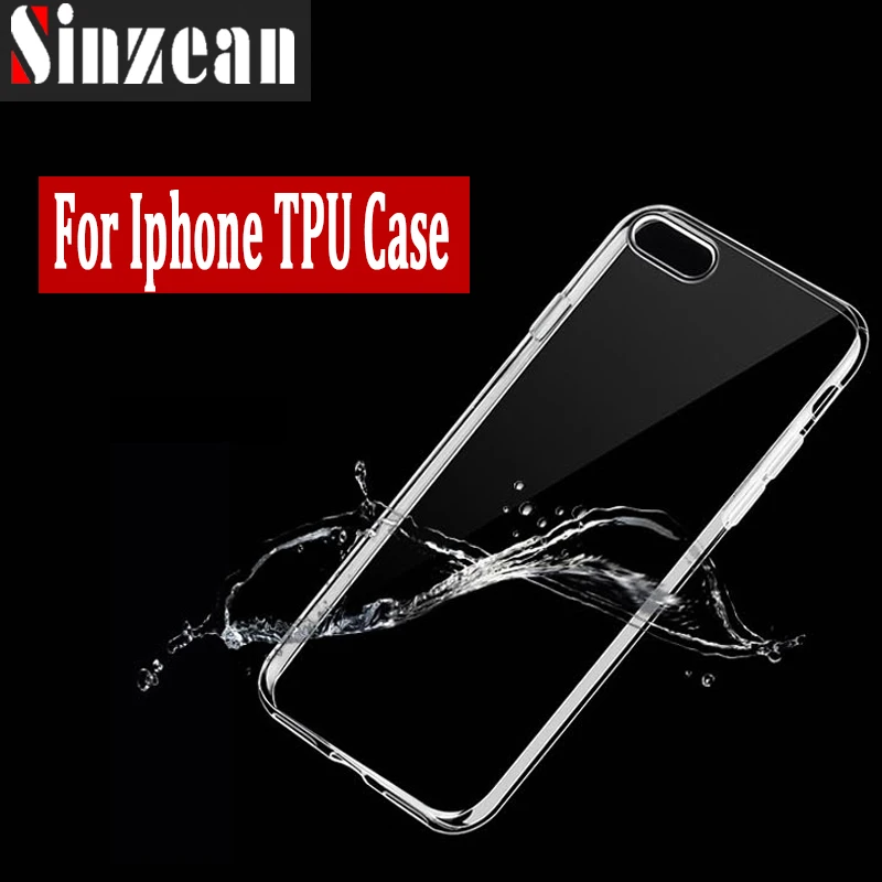10 шт для IPHONE X/5S/SE/6/6s/6s Plus/7/7 Plus/8 plus TPU силиконовый чехол ударопрочный корпус 0 3 мм