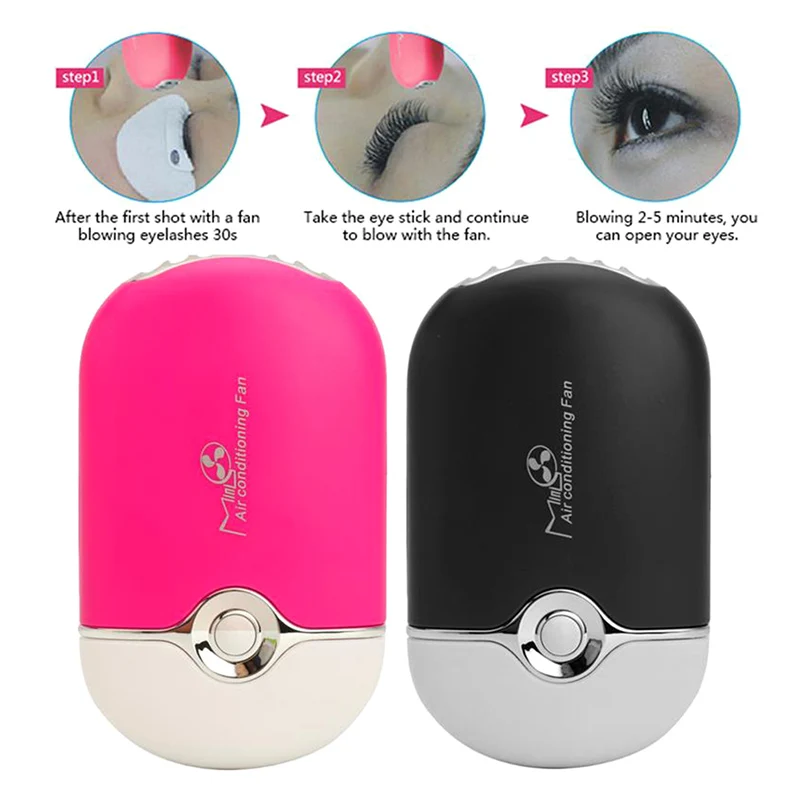 Мини-оборудование для дизайна ногтей USB без лопастей Сушилка для ногтей/ресниц быстросохнущая накладные ресницы специальная сушилка