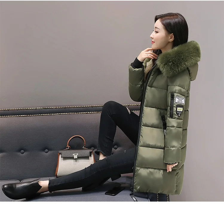Jacket Women Winter Coats Cotton Casual Fur Hooded Jacket Long Ladies Warm Winter Female Overcoat Women Coat LD1268 Jacket Women Winter Coats Cotton Casual Fur Hooded Jacket Long Ladies Warm Winter Female Overcoat Women Coat LD1268