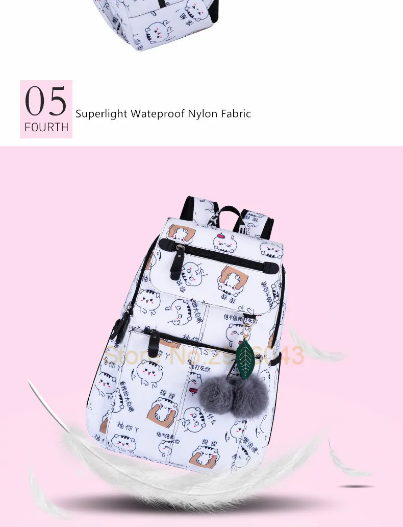 OKKID, школьные сумки для девочек, женский рюкзак для ноутбука, usb рюкзак, Детские рюкзаки, милый школьный рюкзак с котом для девочек, сумка в упаковке