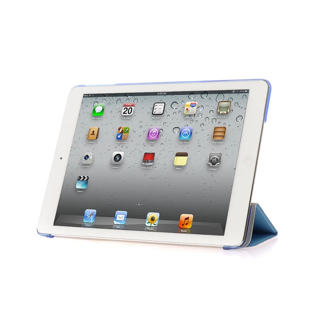 Ultra Slim Coque For iPad Air Case Magnetic Stand A1474 A1475 A1476 PVC+TPU Stand Case for iPad Air 1 Smart Flip Cover 9.7''  (3)
