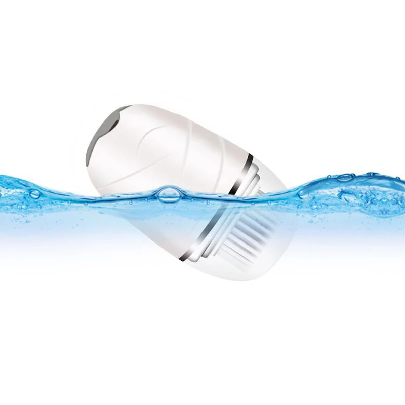 Электрическая щетка для мытья лица Waterpoof Sonic Vibration удаления макияжа Глубокая
