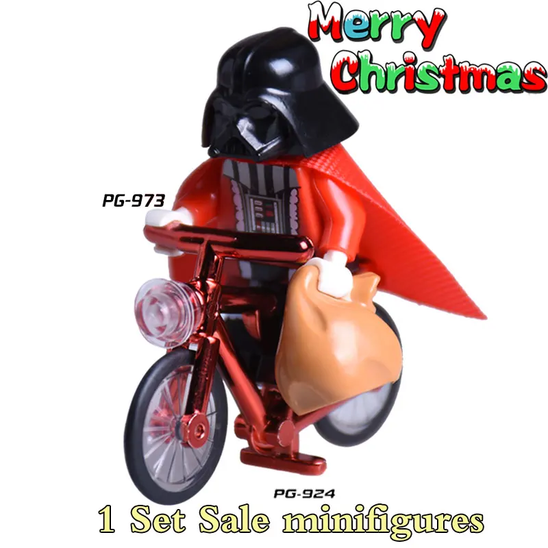 

Star Wars Darth Vader with Bike 1 Set Diy figures Superheroes Avenger Christmas Building Blocks Bricks DIY Toys For Kids Gift