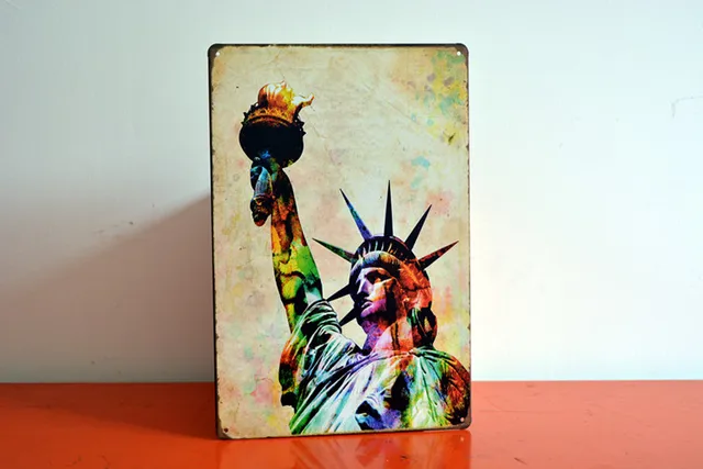 Pintura retro Vintage acabados metálicos personalizado para el hogar