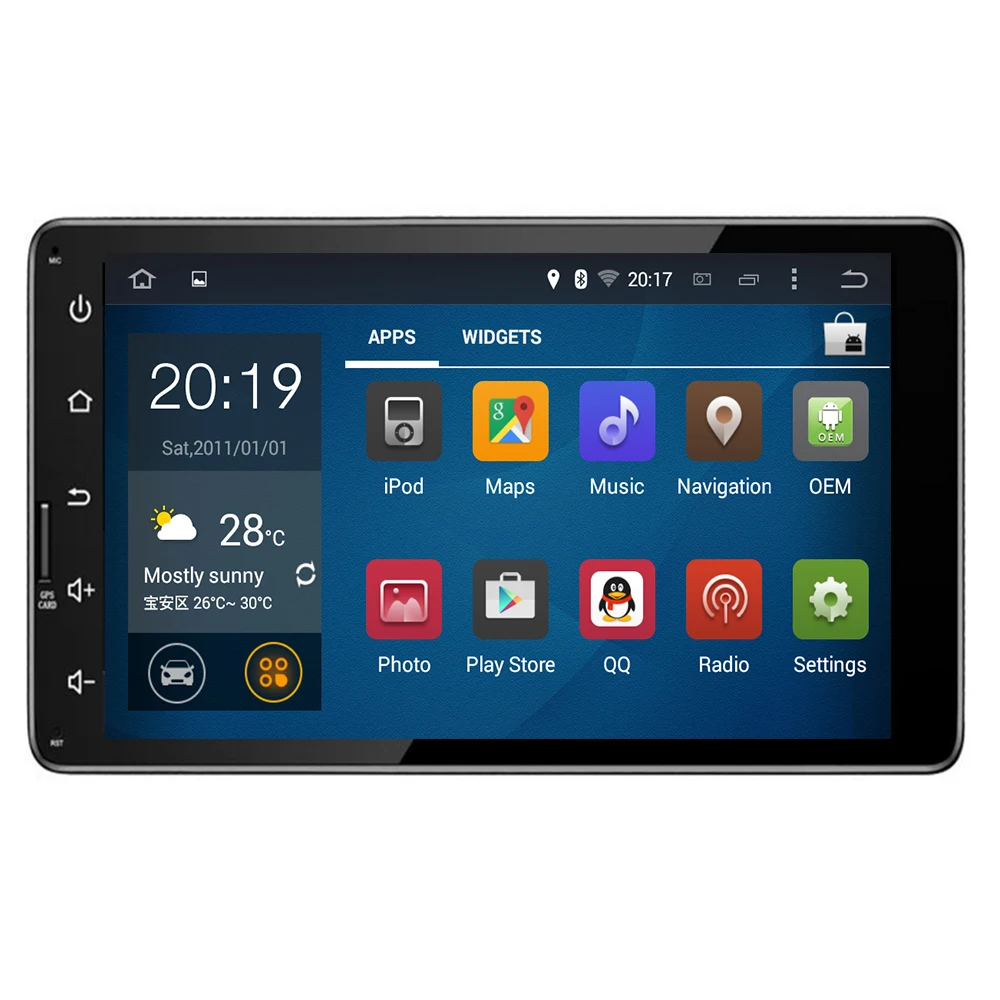 Android 10 4G + 32G 8 core автомобильный dvd Радио Видео gps навигация для Mitsubishi outlander lancer asx 2012