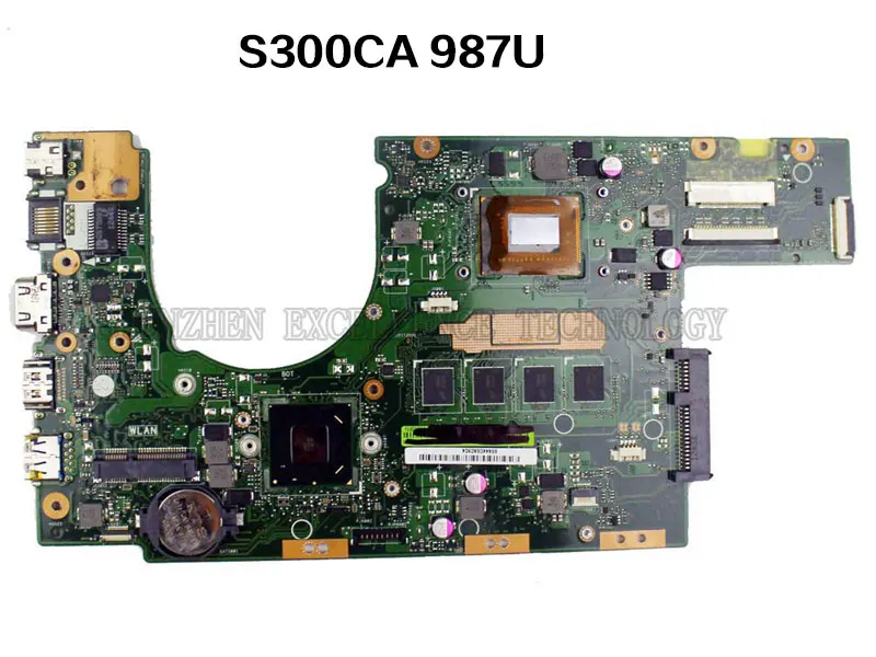 

For ASUS S300CA Laptop motherboard S300CA mainboard REV2.0 987U onboard fully tested & free shipping