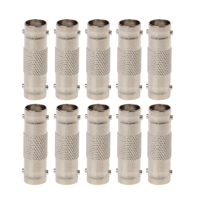 

10Pcs BNC Female To Female Connector Adapter For CCTV Video Surveillance System