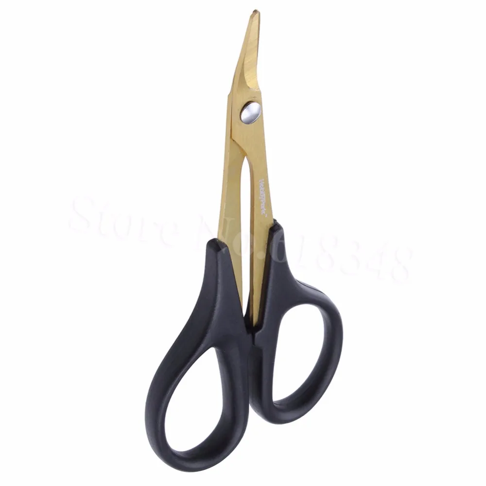 Ti Nitride RC Car Body Scissors Curved Tip Hobby Toolsin Parts