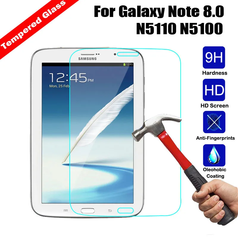 2 шт Защитная пленка для планшета для samsung Galaxy Note 10,1 N8000 N8010 N5100 Tab 3 P5200 T111 T211 T230 закаленное Стекло Защитная крышка