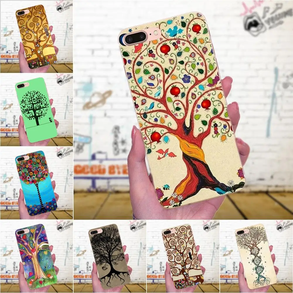 Для Galaxy J1 J2 J3 J330 J4 J5 J6 J7 J730 J8 2015 2016 2017 2018 mini Pro мягкие чехлы из ТПУ Klimt Gustav Art Tree Of