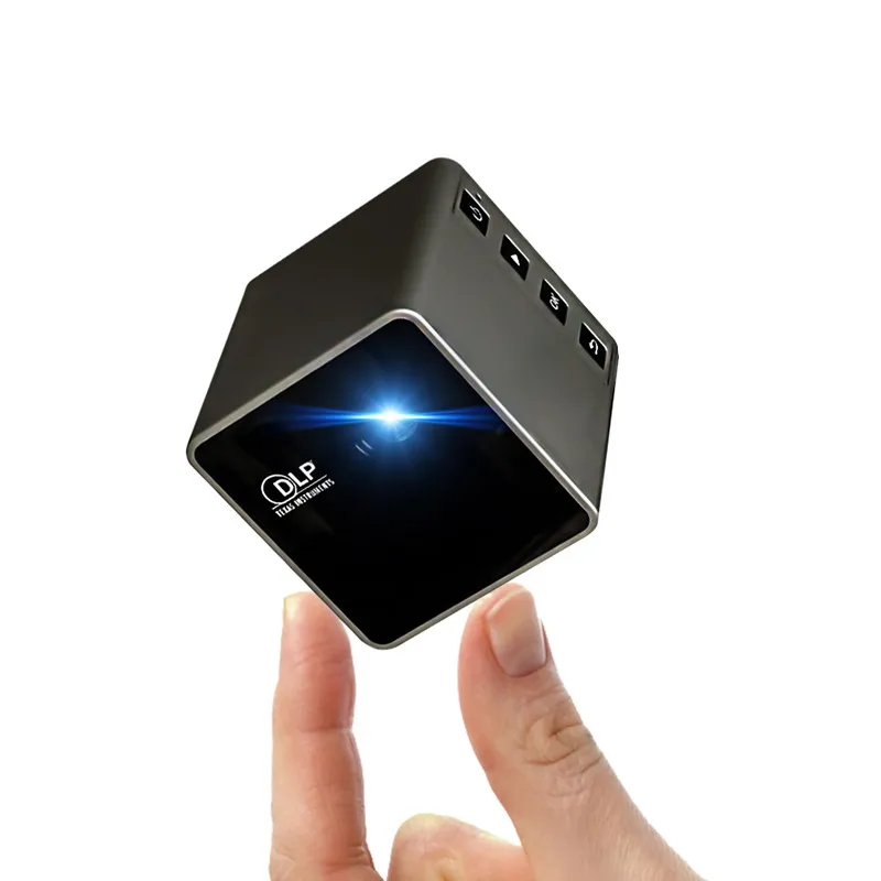 UNIC P1 Plus wifi беспроводной Карманный DLP портативный мини-проектор 30 люмен микро Miracast DLNA видео проектор UNIC P1 + H wifi