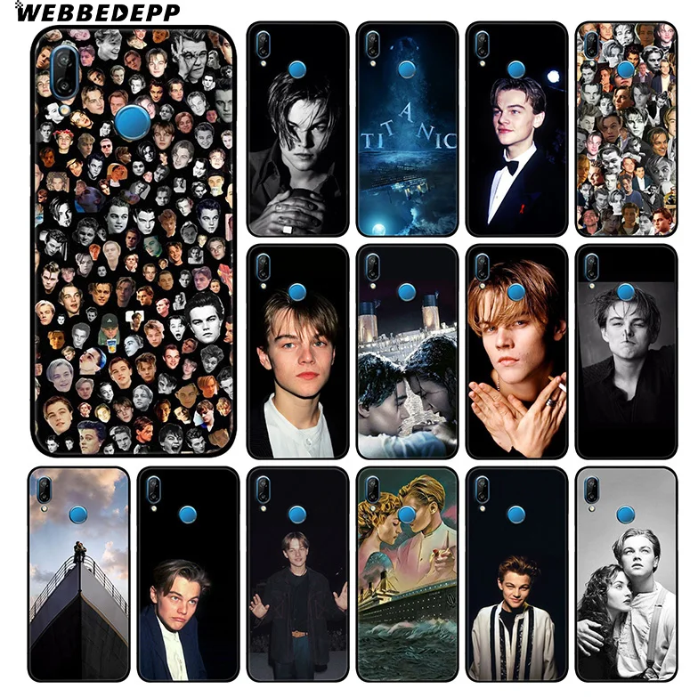 

WEBBEDEPP Leonardo Dicaprio Young Soft Case For Huawei P30 P20 Pro P10 P9 Lite 2017 P Smart 2019 & Nova 3 3i Y9 2019