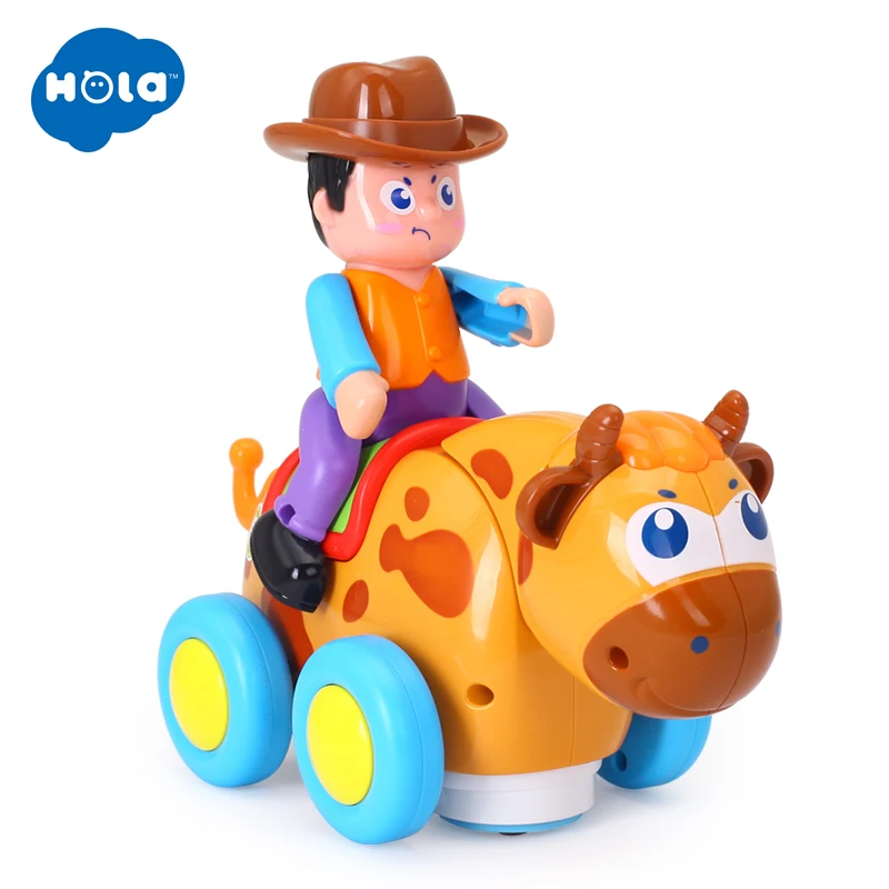 HUILE TOYS 838B Wild Bullfight Baby Toys Happy Racing with Music & Lights Kids Crawl Styling Toy for Children 18 month+ HUILE TOYS 838B Wild Bullfight Baby Toys Happy Racing with Music & Lights Kids Crawl Styling Toy for Children 18 month+
