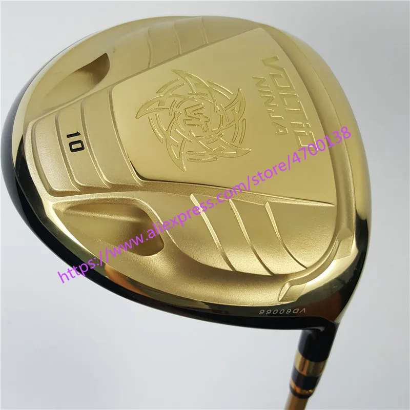 Мужские клюшки для гольфа KATANA NINJA 880HI Gold/black клюшки для гольфа 9 или 10 чердак графитовый Вал R S flex клюшки для гольфа