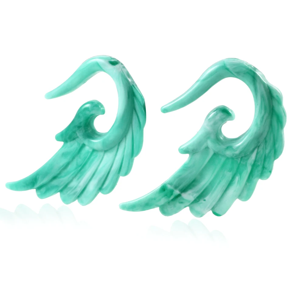 2PCS-Acrylic-Ear-Plugs-and-Tunnels-Angel-Wing-Design-Spiral-Plugs-Ear-Gauges-Alargador-De-Orelha (1)