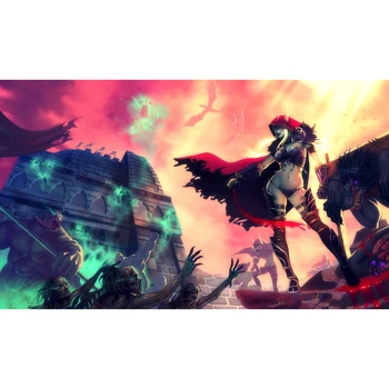 

Best Quality 2mm Thick Table Pad Game WOW sylvanas Playmat, Board Games Can also print Custom Pictures