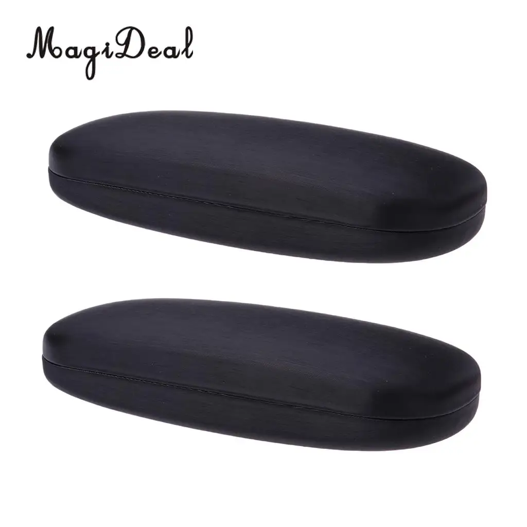 2pcs Portable Design Vision Protective Hard Shell Glasses Case Box for Eyeglasses Sunglasses Accessories