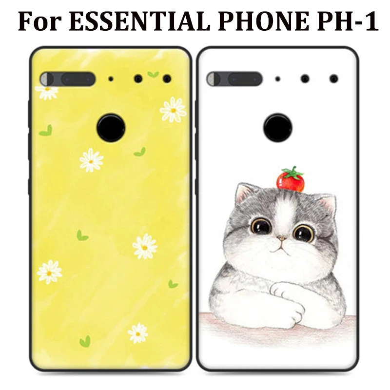 

For ESSENTIAL PHONE PH-1 Case retro cartoon soft phone Case For ESSENTIAL PHONE PH1 Cover Protection Shell fundas back cover