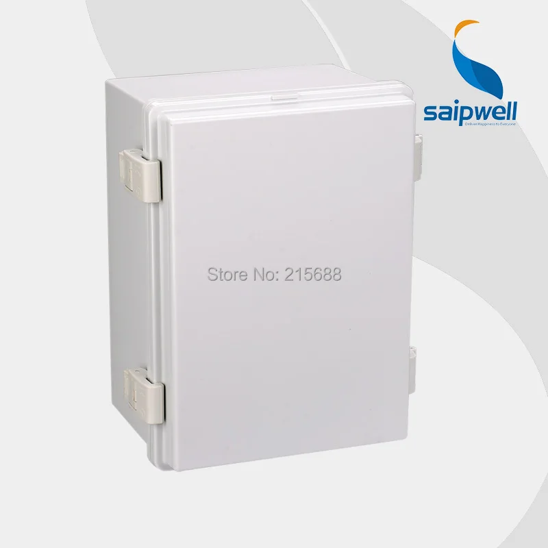 

SAIPWELL Most popular Waterproof Plastic Box , Electrical Boxes with Gray lid 300*200*160MM