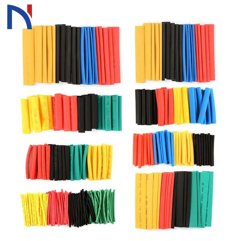 

Heat Shrink Tubing 328pcs Ratio 2:1 Wire Insulation Flame Retardant Heat Shrink Tube Sleeving Wrap Car Electrical Cable Wire Kit